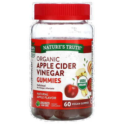 香港直发Nature'S Truth自然之珍苹果醋软糖美味促进消化60粒