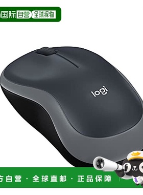 【日本直邮】Logicool罗技 鼠标 无线 电池可续用12个月灰色M185C