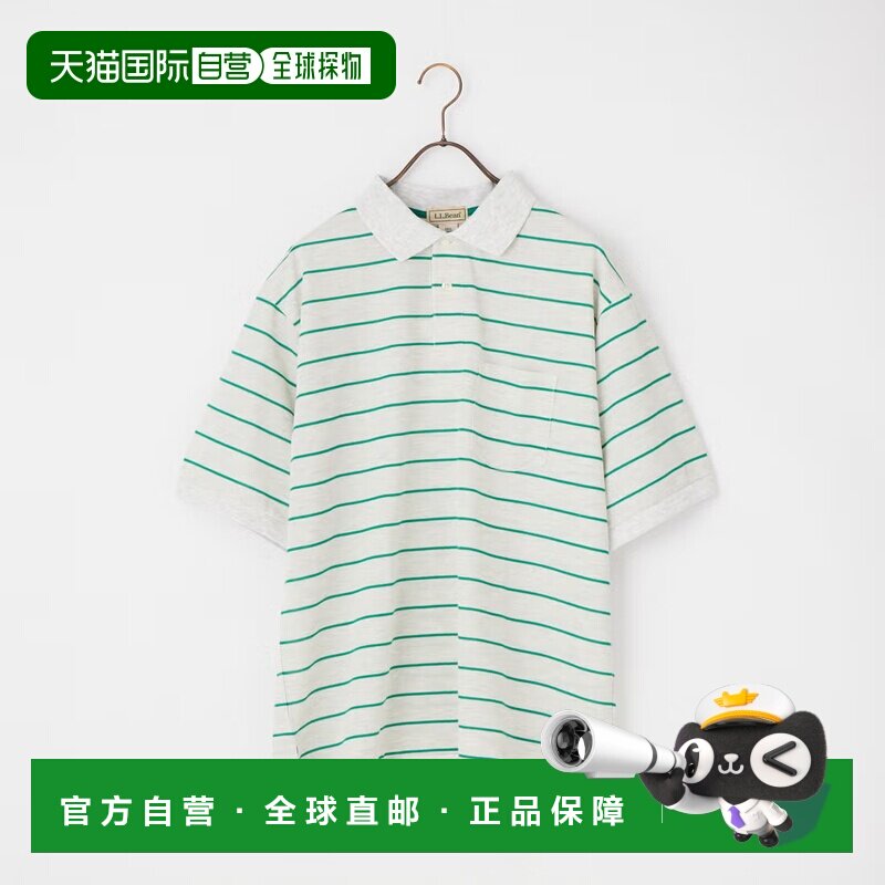 日本直邮L.L.Bean 男装 日版特调鹿子纹短袖Polo衫 6275-4038