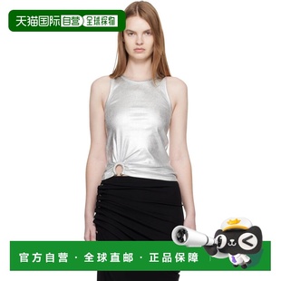 银色 女士 Signature Piercing 26P 1h可退 背心 香港直邮Rabanne