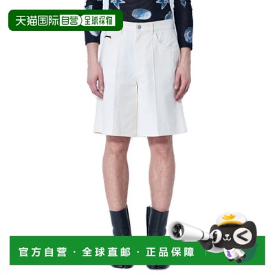 1h可退 香港直邮Marni 玛尼 男士 牛仔短裤 PUJU0109A0UTC476直筒