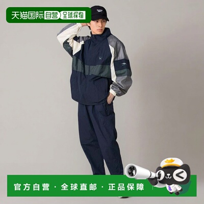 日本直邮REBOOT 90's 夹克 海军绿 复古运动风外套
