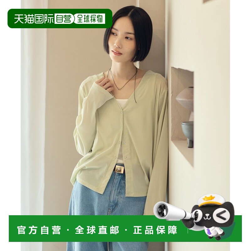 日本直邮studio CLIP 女装 双穿法丝绒感透肤套头【付后1h可退】图片