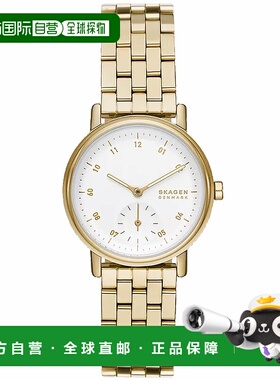 自营Skagen Women's Kuppel Lille White Dial Watch - white 美