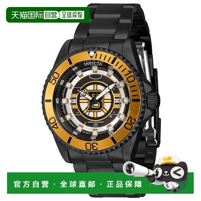 自营 Invicta 女士 38 毫米石英腕表 - 黑色 美国奥莱直发