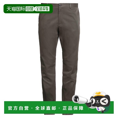 1h可退 香港直邮潮奢 THEORY 希尔瑞 男士 休闲长裤 brown棕色 舒