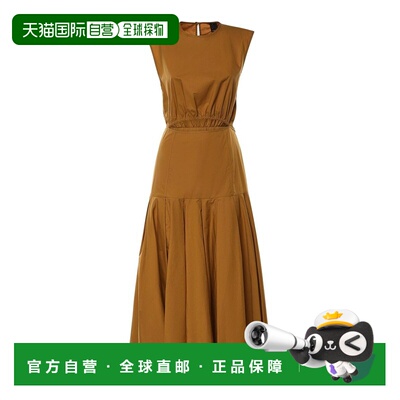 香港直邮PINKO 女士连衣裙 106828A2LDL25 SS2026 棕色 Sleeveles