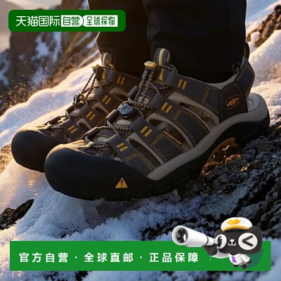 日本直邮KEEN 1008399 Newport H2（RAVEN/ALUMINUM）鞋运动鞋
