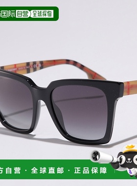 日本直邮BURBERRY 太阳镜 B 4335 女士方形框架 Burberry 格纹全