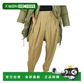 褶皱休闲裤 1h可退 香港直邮Celine 21V573230.