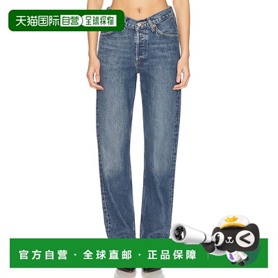 1h可退 香港直邮AGOLDE 女士 V-waist Kelly 牛仔服装 A2291535