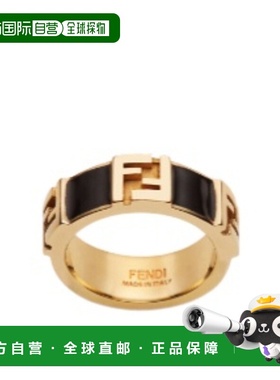 香港直邮FENDI 女士戒指 8AK895TL9F0A1F SS2025 金色 Brass ring