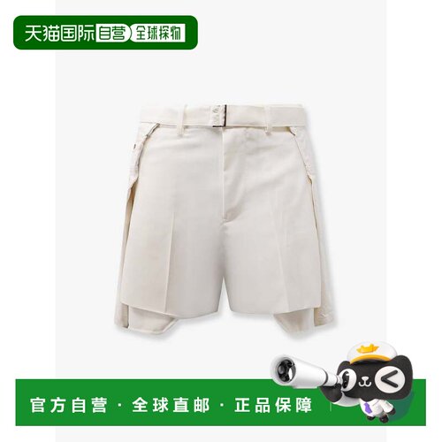 1h可退 香港直邮Sacai 女士 CON DETTAGLI 短裤(牛仔色) 2608435