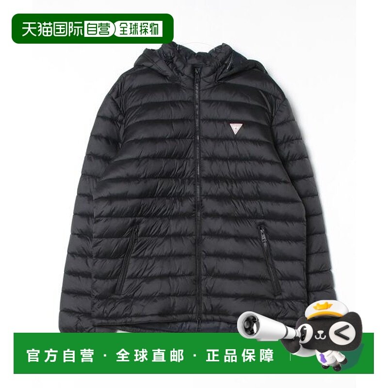 日本直邮Guess 尼龙连帽羽绒服夹克 [98379767]