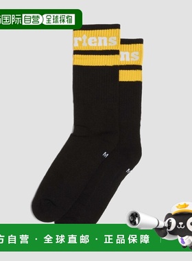 自营欧洲直邮DrMartens马丁大夫 Athletic Logo男女通用黑色有机