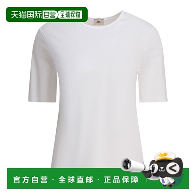 香港直邮HERNO 女士T恤 JG000258D520631081 SS2025 白色 T-shirt