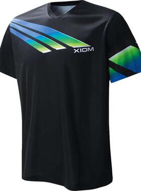 日本直邮XIOM Exion 绒毛衬衫乒乓球比赛衬衫 GAS00012-004 短袖