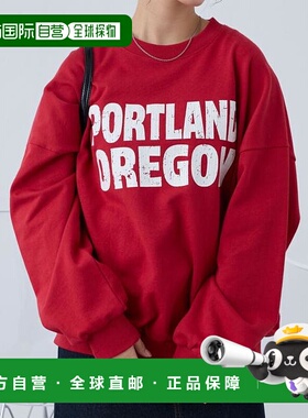 1h可退 日本直邮MONO-MART PARAMUS MINNESOTA LOGO CREW NECK SW