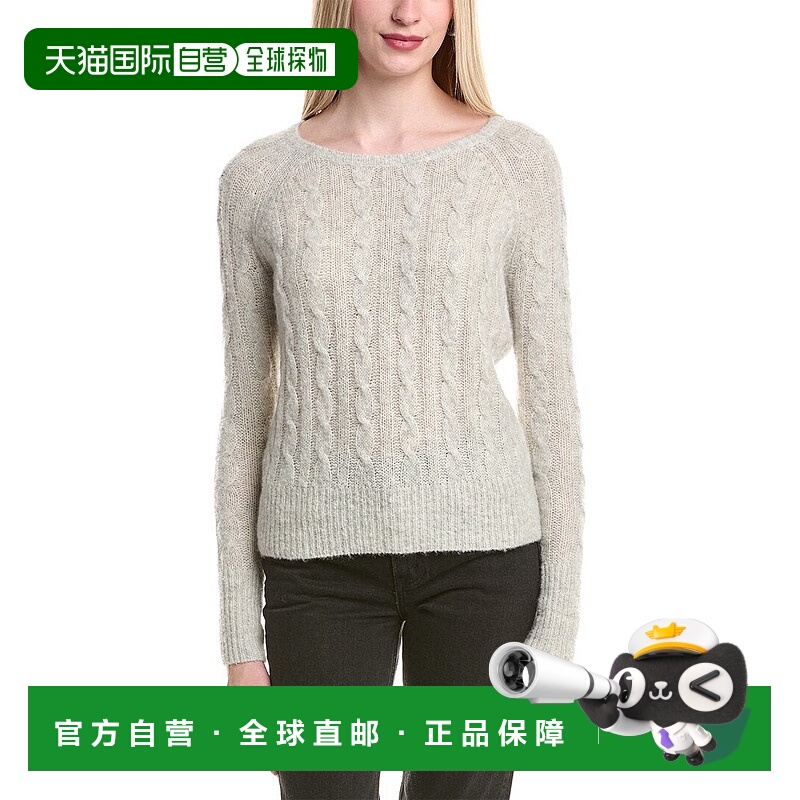 自营Autumn Cashmere Cable Cashmere & Silk-Blend Sweater - gr