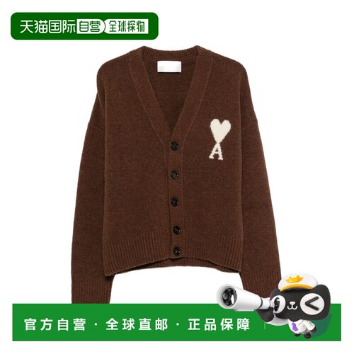 香港直邮Ami Paris 女士针织衫 UKC365DKN0135A36【付后1h可退】