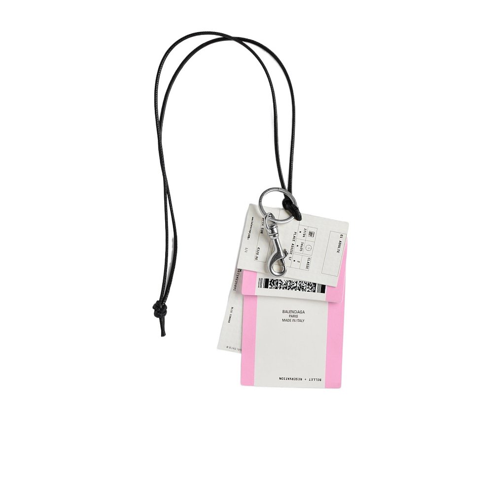 BALENCIAGA 男士钥匙扣 8290712ABTQ9065 SS2025 白色