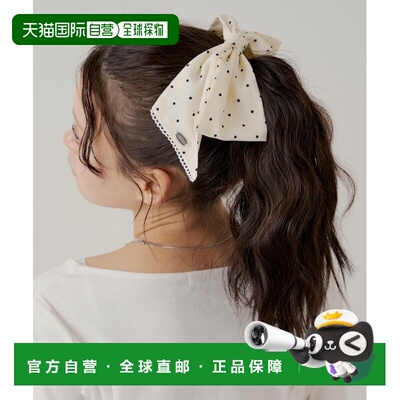 日本直邮Chico 女士 蕾丝边蝴蝶结发夹 CHZ1061211A0001