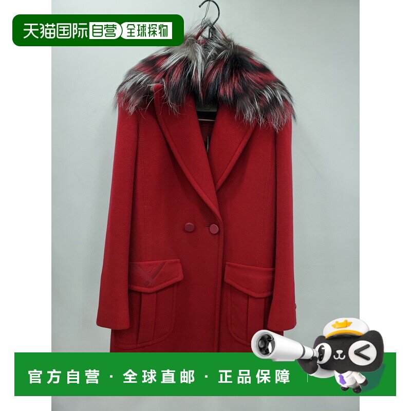 1h可退 香港直邮FENDI 女士外套 FJ6952A5GOF0GXR AW2018 红色 纽