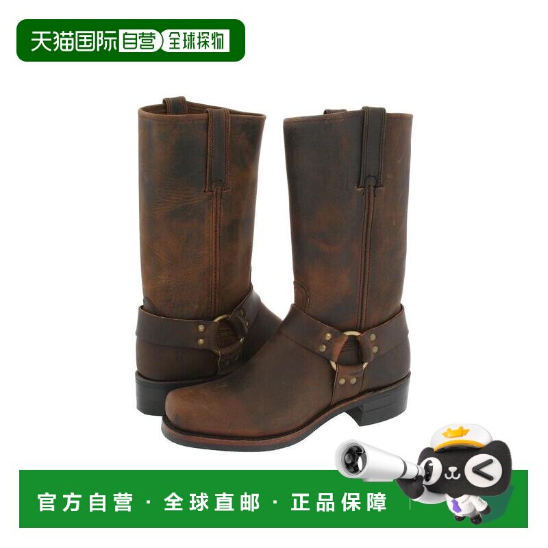 1h可退 【美国直邮】Frye Harness 12R 男士时装靴 经典真皮靴子