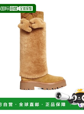 香港直邮Celine BULKY TRIOMPHE 圆头长筒靴 357724399C.麂皮