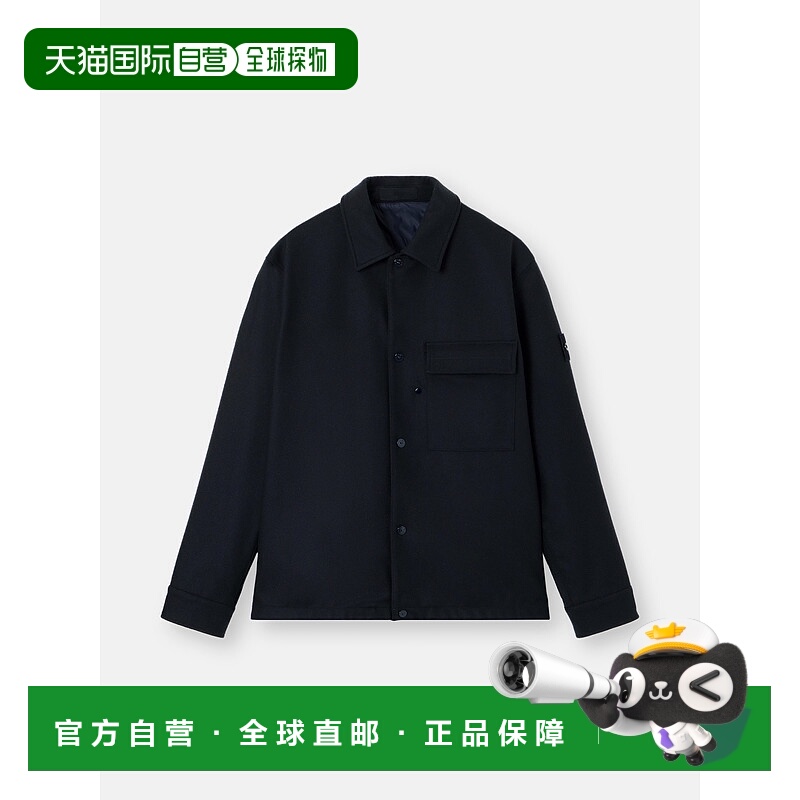 欧洲直邮STONE ISLAND (2025新品) 1200028 WOOL NYLON FLANNEL_S