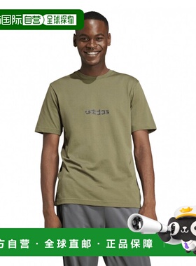 日本直邮adidas 男士半袖T恤 CAMO LIN [AP KLC62 JN1405 JN1403]