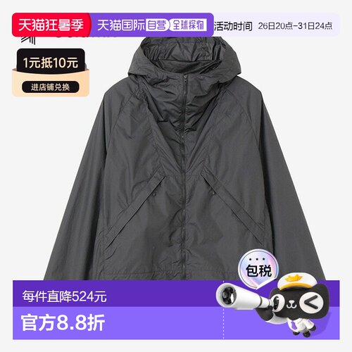 日本直邮GOLDWIN 防撕裂连帽夹克男女通用GL15145这款尼龙夹克具