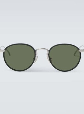 潮奢 Bottega Veneta 葆蝶家 男士 Forte Panthos 圆形太阳眼镜