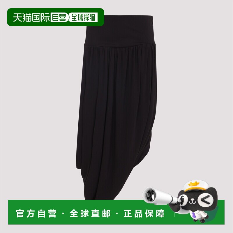香港直邮ALAIA 女士半身裙 AA9J2489J077C994 SS2026 黑色 Twiste - 实物图