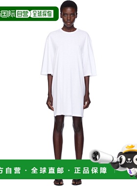 1h可退 香港直邮潮奢 TOTÊME 女士 白色 Relaxed Tee 连衣裙 253W