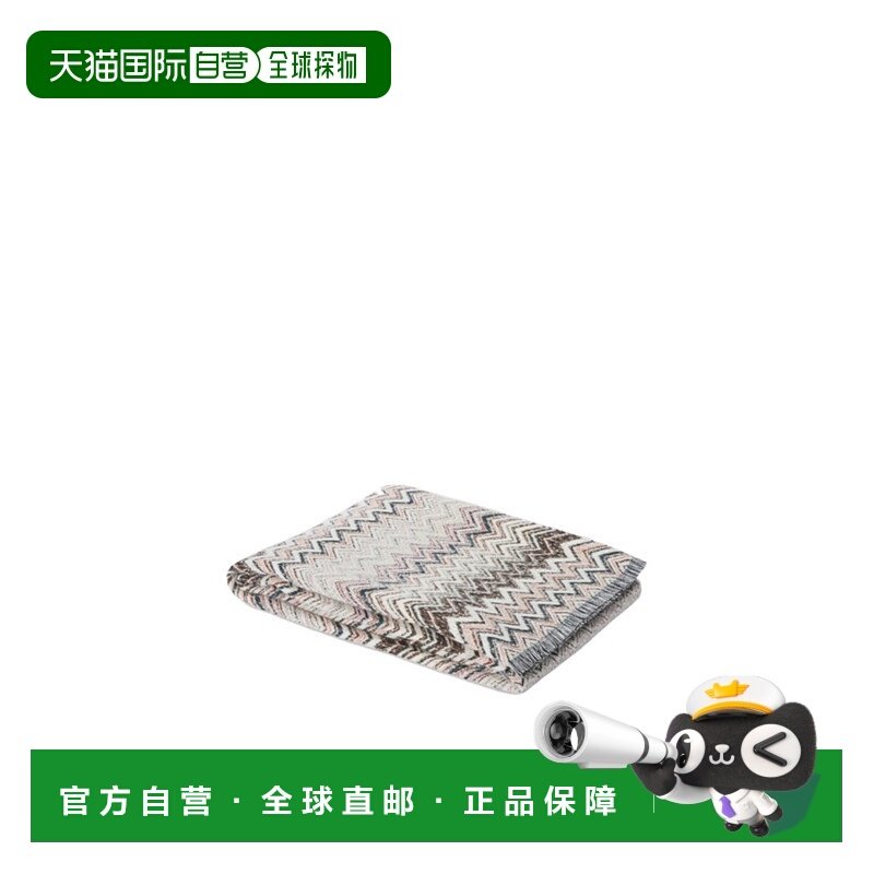 1h可退 香港直邮Missoni 人字纹格子毯 1D3PL99001