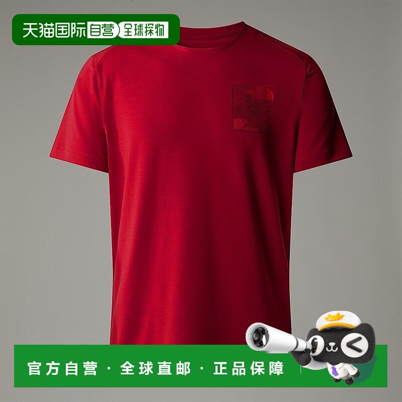 自营欧洲直邮北面 Lightning Graphic男士T恤 THE NORTH FACE
