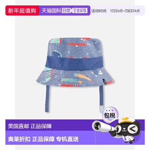 自营deux par deuxRecycled Polyester Beach Hat Blue Marine An