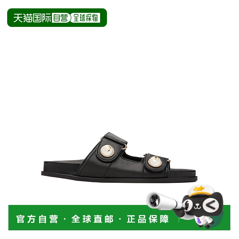 1h可退 香港直邮JIMMY CHOO 女士凉鞋 FAYENCESANDALBLACK SS2025