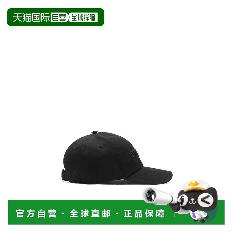 1h可退 香港直邮BURBERRY 男士帽子 81088291 SS2025 黑色 刺绣标