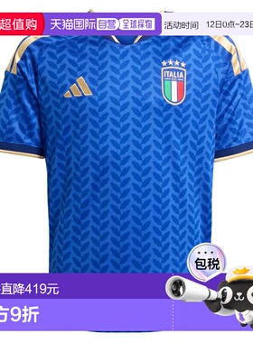 香港直邮ADIDAS 男童T恤 JY7585AZZURRO CO 蓝色 MAGLIA BAMBINO