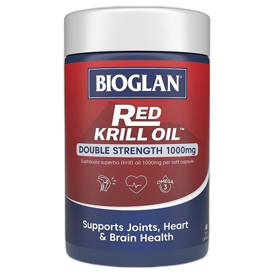 [38礼遇]Bioglan成人提高免疫磷虾油高浓度心血管关节保护60粒