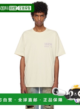 香港直邮CARHARTT WIP 男士 灰白色 Best In Class T 恤 I034397