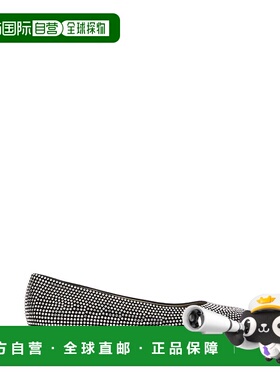 香港直邮LOEWE 女士芭蕾乐福鞋 L815466X43BLACK SS2024 黑色 Emb