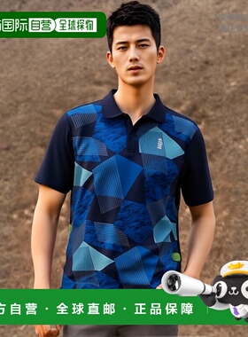日本直邮Gosen 网球羽毛球服男制服 比赛衬衫男女款T1900