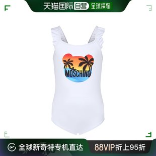 女童 泰迪熊连体泳衣童装 莫斯奇诺 香港直邮Moschino HDL00VLKA0