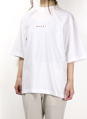 日本直邮 MARNI 超大棉质 T恤 T恤有机棉女式 THJE0263P1 USCS87