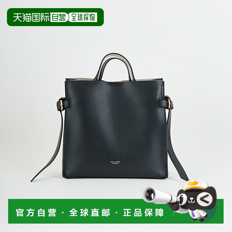 1h可退 日本直邮VIOLAd'ORO 女士 意大利牛皮托特包 侧边腰带设计