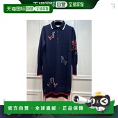 香港直邮Thom 女士 Browne 1h可退 汤姆 布朗 图案印花连衣裙 FKD