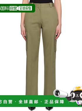 香港直邮潮奢 ANINE BING 女士 绿色 Dayton 工装裤 A0310623